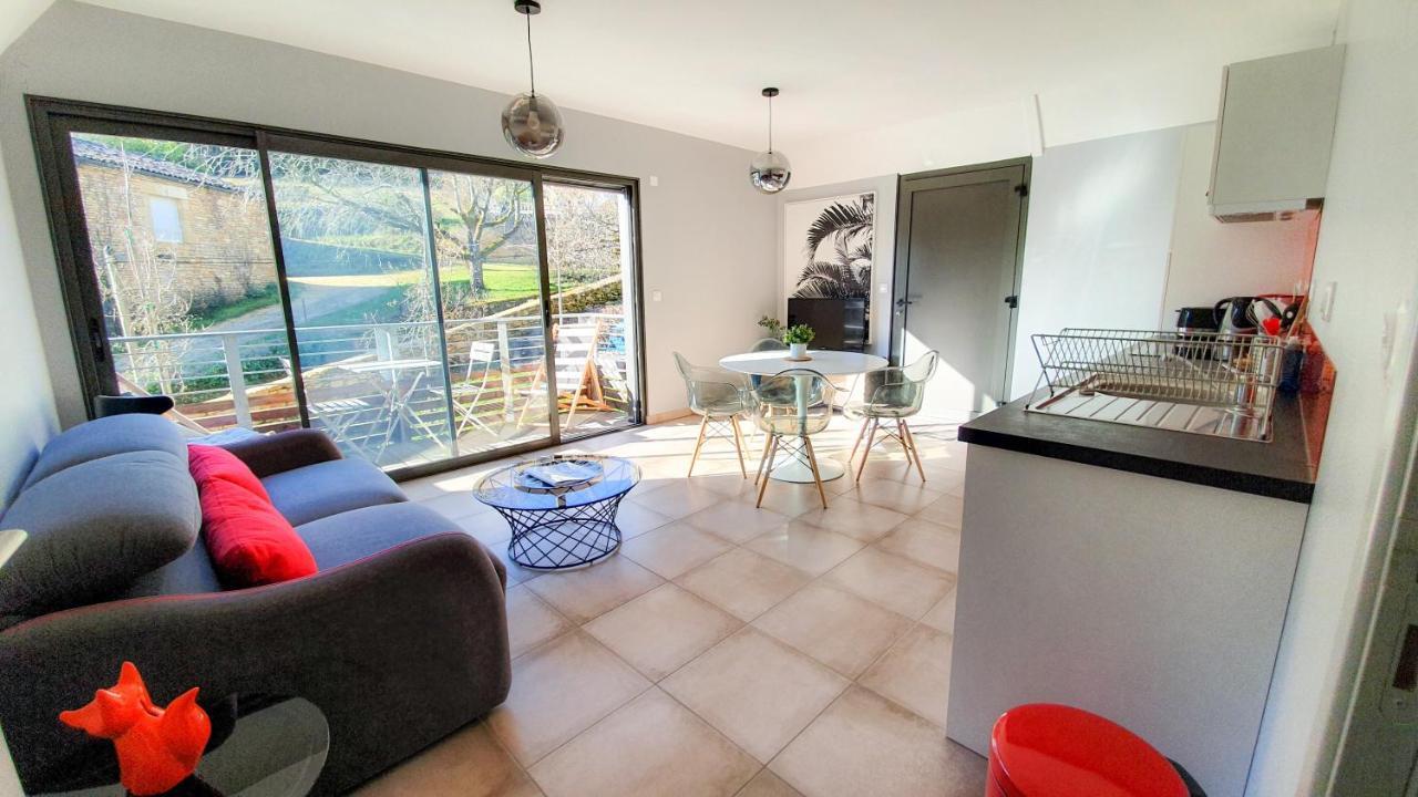 Le Nid Discret Avec Balcon Et Parking Prive Gratuit Apartment Sarlat-la-Caneda Exterior photo
